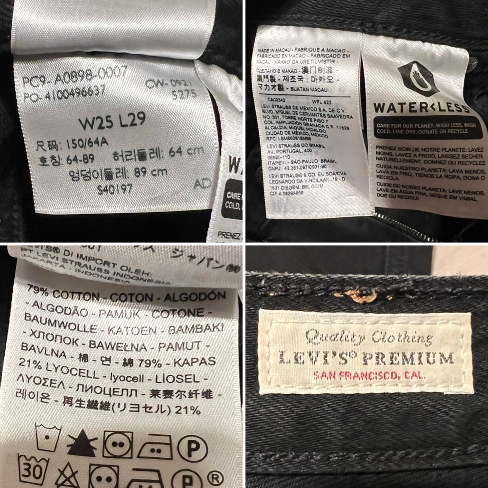 Levi’s 70’s Slim Straight Jeans - Picture 16 of 16